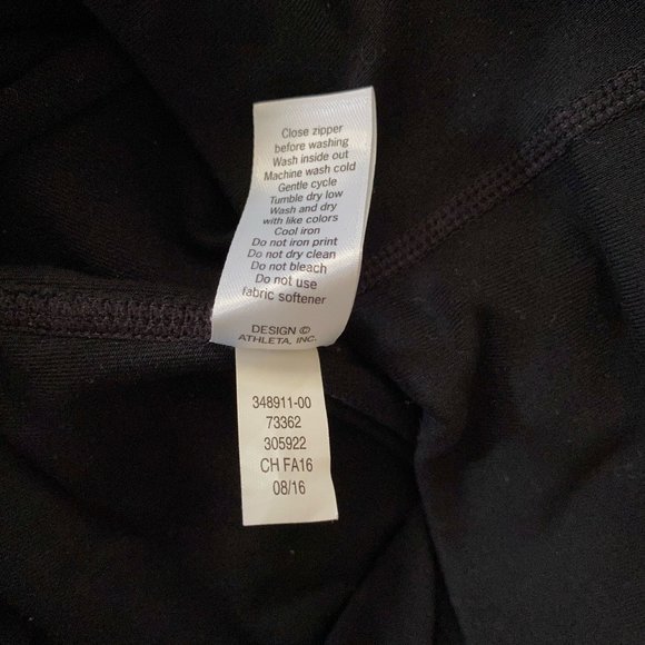 Athleta Ankle Zip Pocket Tights XXS - Picture 7 of 7